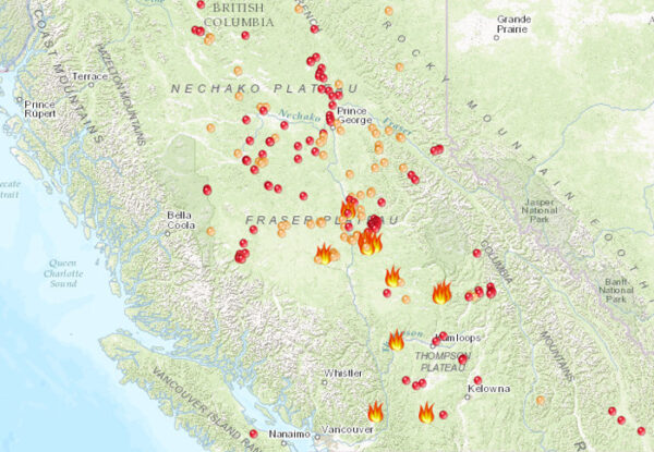 Three small fires near McBride; few wildfires in Robson Valley – so far ...